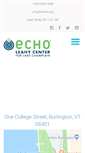 Mobile Screenshot of echovermont.org